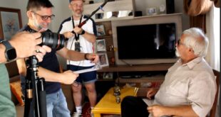 Gravações do documentário são realizadas em março. foto: Lucas Barabara