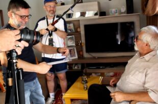 Gravações do documentário são realizadas em março. foto: Lucas Barabara